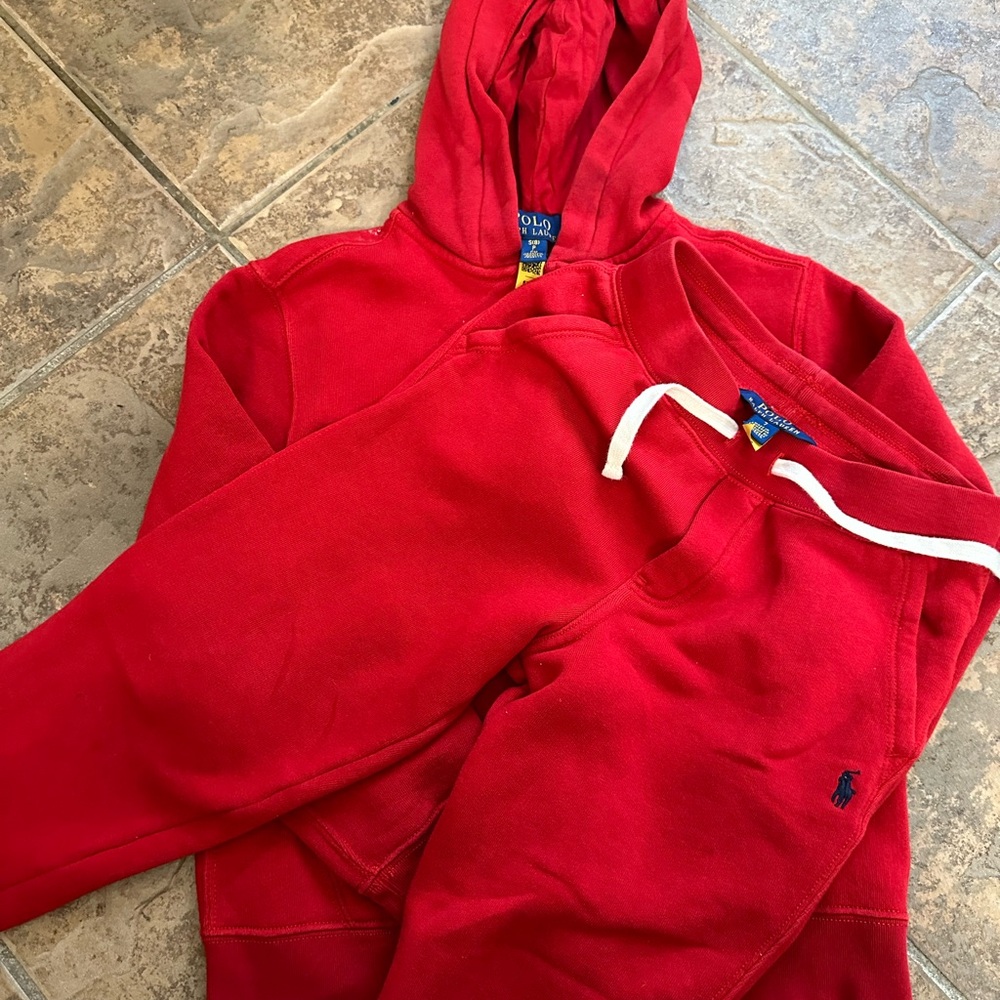 Polo by Ralph Lauren Kids Bold Red Set